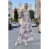Moda Çizgi Tesettür Elbise