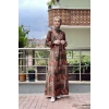 Moda Çizgi Tesettür Elbise