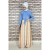 Moda Çizgi Tesettür Elbise