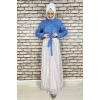 Moda Çizgi Tesettür Elbise