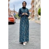 Moda Çizgi Tesettür Elbise