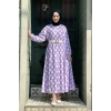 Moda Çizgi Tesettür Elbise