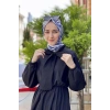 Moda Çizgi Tesettür Elbise
