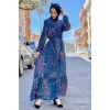 Moda Çizgi Tesettür Elbise