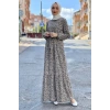 Moda Çizgi Tesettür Elbise