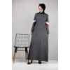 Moda Çizgi Tesettür Elbise