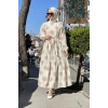 Moda Çizgi Tesettür Elbise