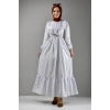 Moda Çizgi Tesettür Elbise