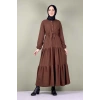 Moda Çizgi Tesettür Elbise