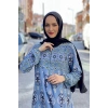 Moda Çizgi Tesettür Elbise