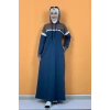 Moda Çizgi Tesettür Elbise