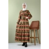 Moda Çizgi Tesettür Elbise