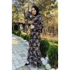 Moda Çizgi Tesettür Elbise