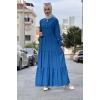 Moda Çizgi Tesettür Elbise