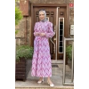 Moda Çizgi Tesettür Elbise