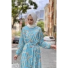 Moda Çizgi Tesettür Elbise