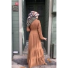 Moda Çizgi Tesettür Elbise
