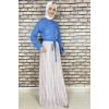 Moda Çizgi Tesettür Elbise