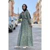 Moda Çizgi Tesettür Elbise