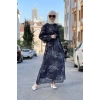 Moda Çizgi Tesettür Elbise