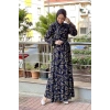 Moda Çizgi Tesettür Elbise