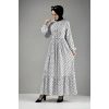 Moda Çizgi Tesettür Elbise