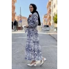Moda Çizgi Tesettür Elbise