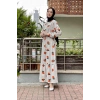 Moda Çizgi Tesettür Elbise