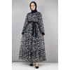 Moda Çizgi Tesettür Elbise