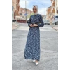 Moda Çizgi Tesettür Elbise