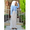 Moda Çizgi Tesettür Elbise