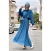 Moda Çizgi Tesettür Elbise