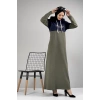 Moda Çizgi Tesettür Elbise