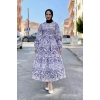 Moda Çizgi Tesettür Elbise
