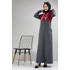 Moda Çizgi Tesettür Elbise