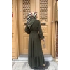Moda Çizgi Tesettür Elbise