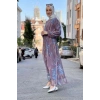 Moda Çizgi Tesettür Elbise