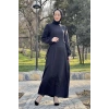 Moda Çizgi Tesettür Elbise