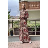 Moda Çizgi Tesettür Elbise
