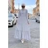 Moda Çizgi Tesettür Elbise