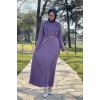 Moda Çizgi Tesettür Elbise