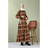 Moda Çizgi Tesettür Elbise