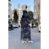 Moda Çizgi Tesettür Elbise
