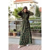Moda Çizgi Tesettür Elbise