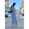 Moda Çizgi Tesettür Elbise