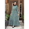 Moda Çizgi Tesettür Elbise