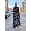 Moda Çizgi Tesettür Elbise
