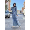Moda Çizgi Tesettür Elbise