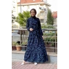Moda Çizgi Tesettür Elbise