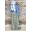 Moda Çizgi Tesettür Elbise